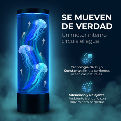 Lámpara Ambiental de Medusas LED